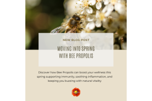 Moving Into Spring and Better Immunity With Bee Propolis